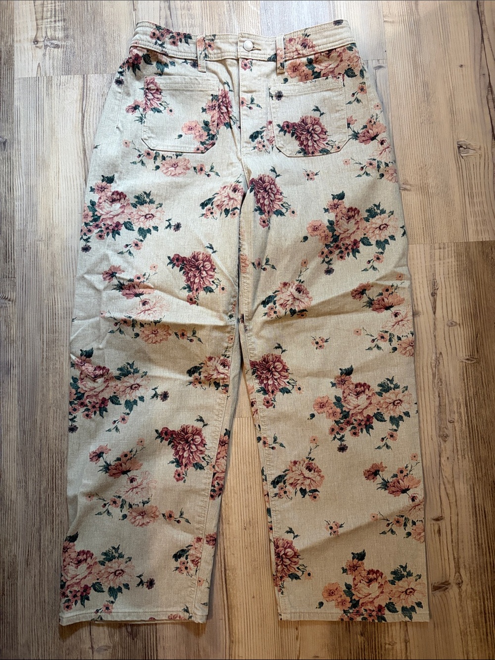 Floral Jeans